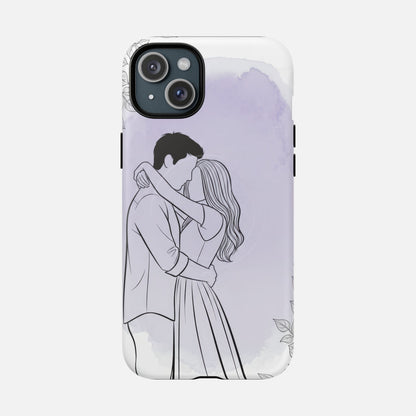 Romantic Couple iPhone Case — Tough Magnetic | MagSafe Compatible