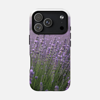 Lavender Field iPhone Case — Tough Magnetic | MagSafe Compatible