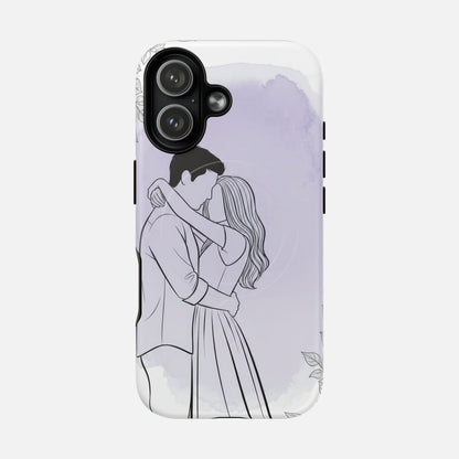 Romantic Couple iPhone Case — Tough Magnetic | MagSafe Compatible