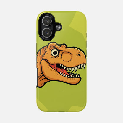Dino Roar iPhone Case — Tough Magnetic | MagSafe Compatible
