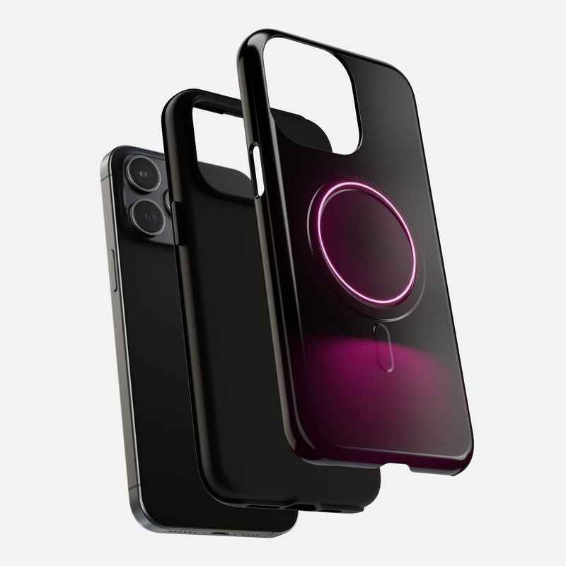 Neon Ring iPhone Case — Tough Magnetic | MagSafe Compatible