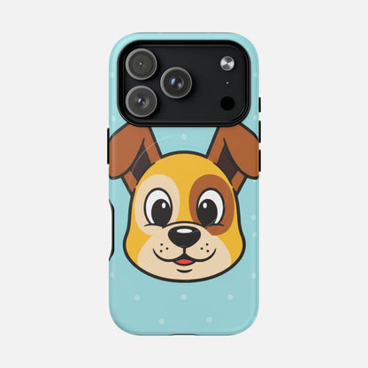 Cute Puppy iPhone Case — Tough Magnetic | MagSafe Compatible
