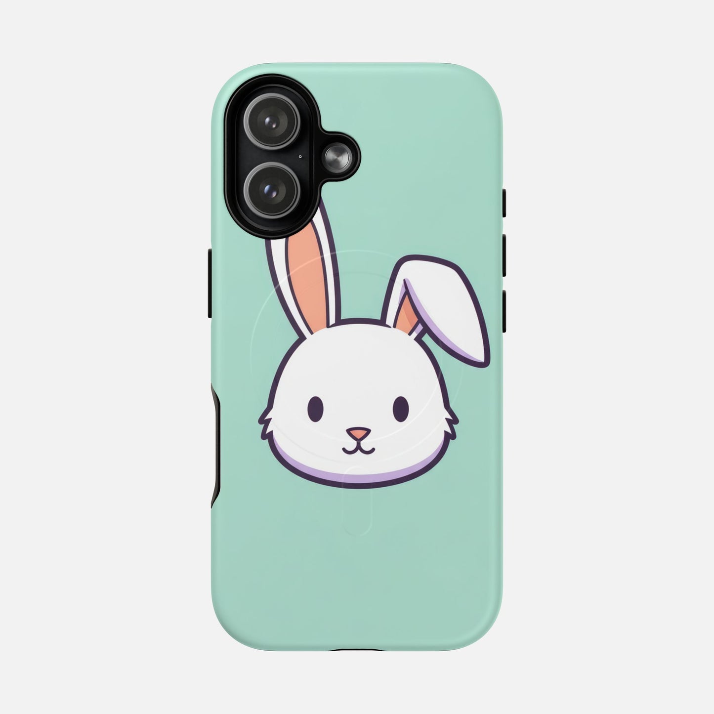 Cute Rabbit iPhone Case — Tough Magnetic | MagSafe Compatible