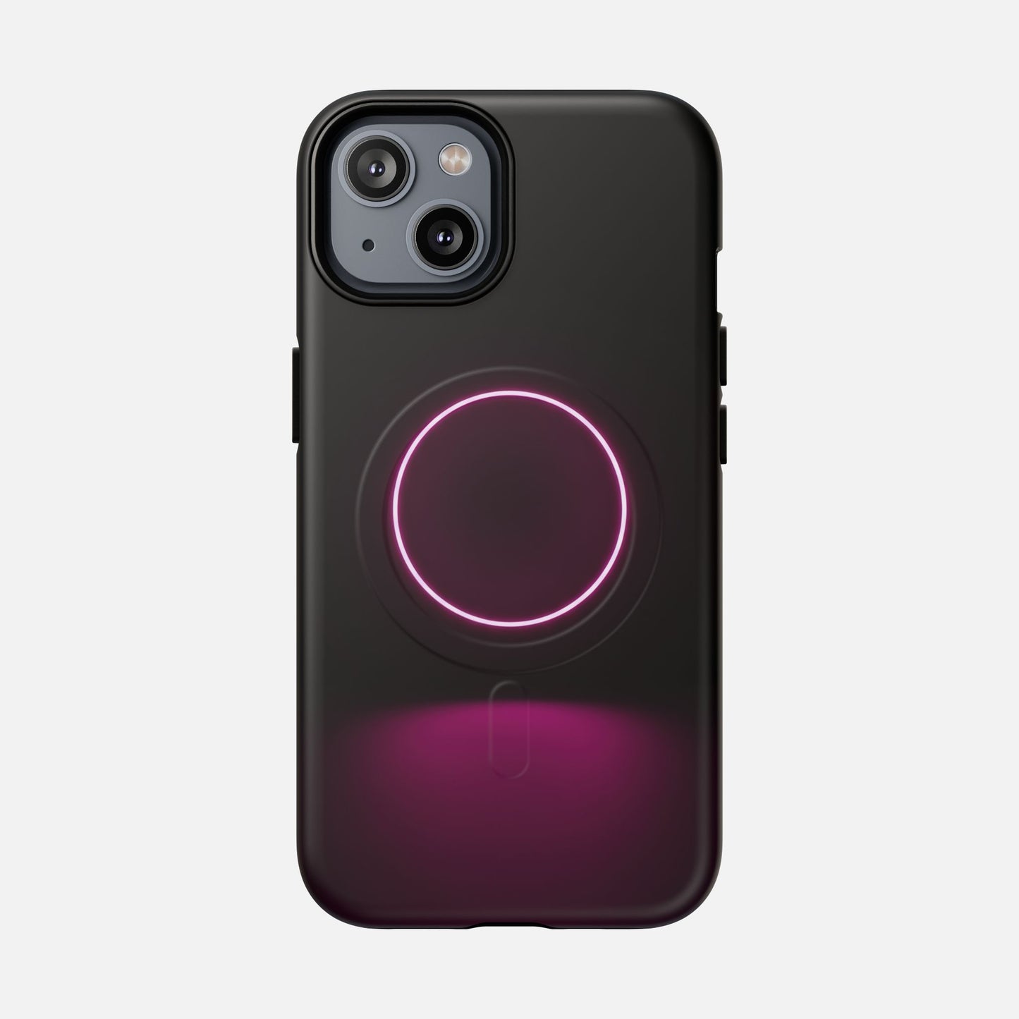 Neon Ring iPhone Case — Tough Magnetic | MagSafe Compatible