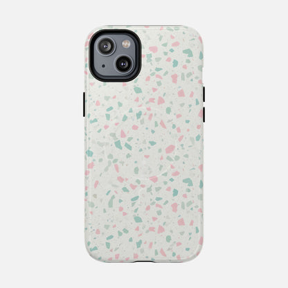 Terrazzo Pastel iPhone Case — Tough Magnetic | MagSafe Compatible