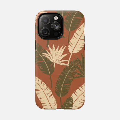 Tropical Leaf iPhone Case — Tough Magnetic | MagSafe Compatible