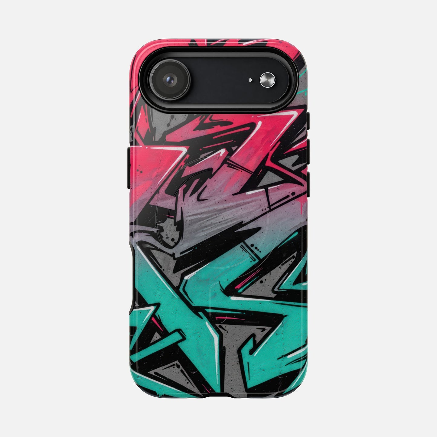 Graffiti Street Art Tough Magnetic Phone Case iPhone 17 Air Glossy Phone Case