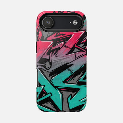 Graffiti Street Art Tough Magnetic Phone Case iPhone 17 Air Glossy Phone Case