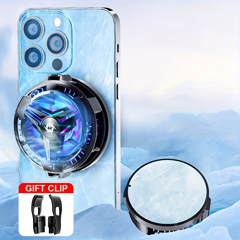 Magnetic Mobile Phone Radiator - Two-in-One Design with Fast Cooling for Gaming - Zaidni Store