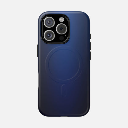 Smooth Dark Blue iPhone Case — Tough Magnetic | MagSafe Compatible