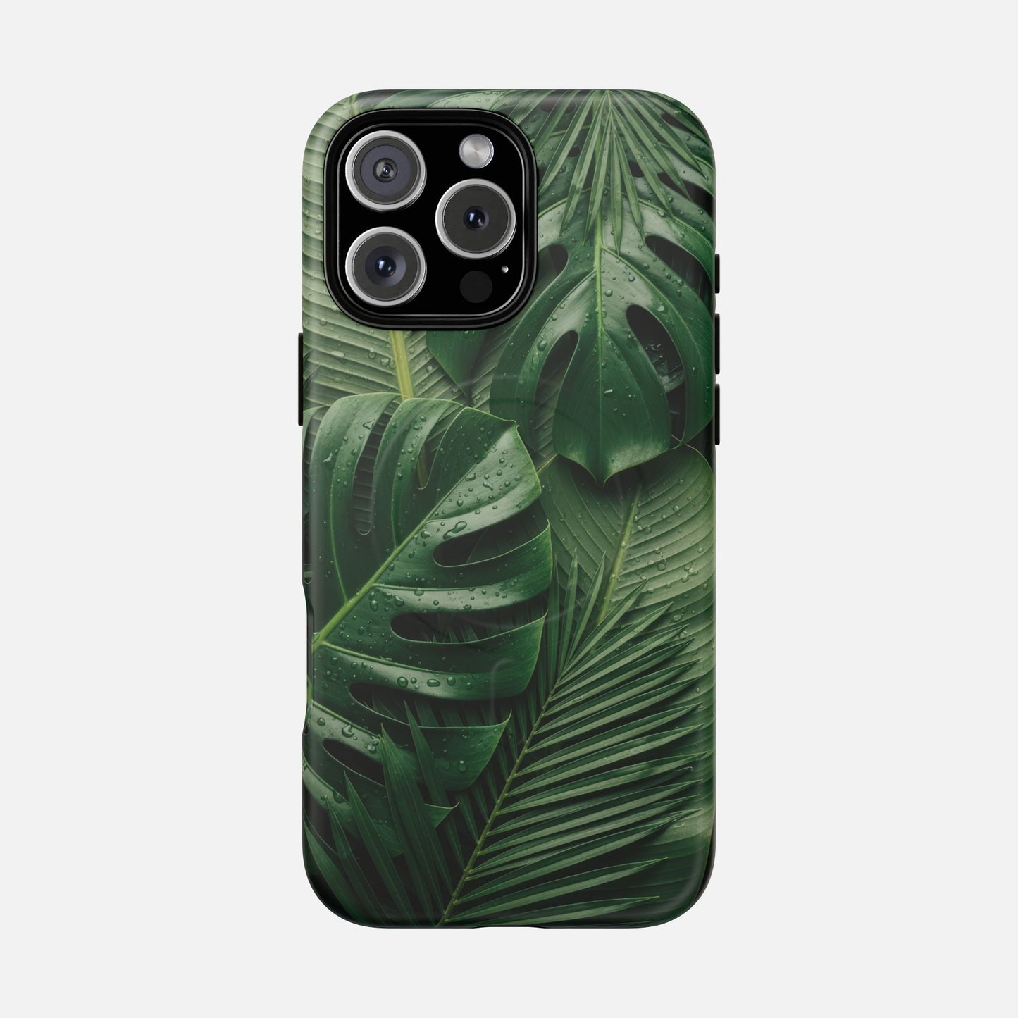 Tropical Monstera Magnetic Phone Case — Tough Protective iPhone Cover iPhone 16 Pro Max Matte Phone Case