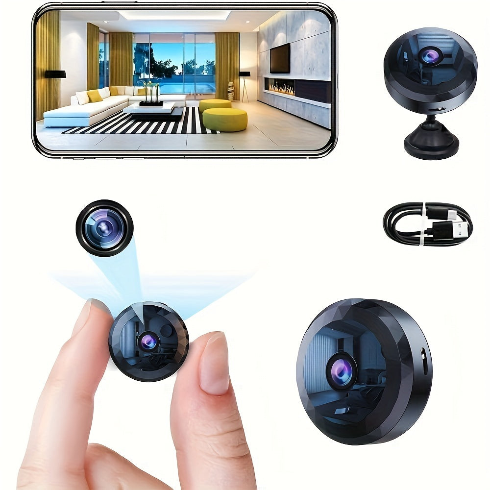 Mini WiFi Security Camera - Night Vision, Motion Detection, App-Controlled - Zaidni Store