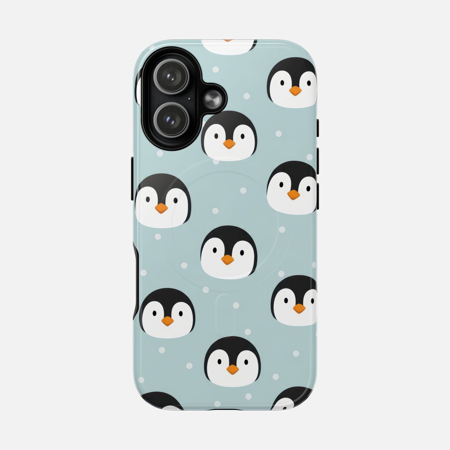 Penguin Pattern iPhone Case — Tough Magnetic | MagSafe Compatible