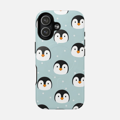 Penguin Pattern iPhone Case — Tough Magnetic | MagSafe Compatible