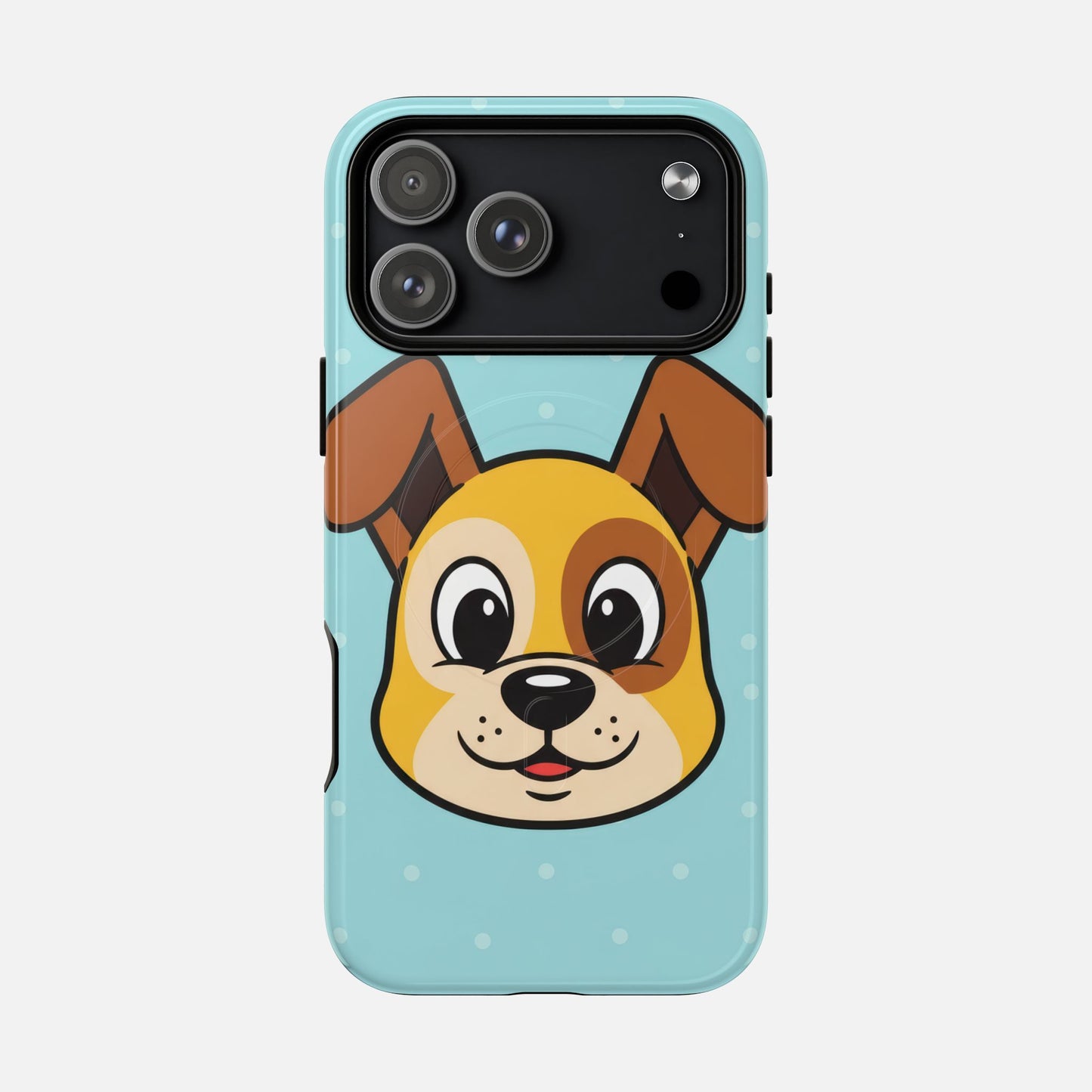 Cute Puppy iPhone Case — Tough Magnetic | MagSafe Compatible