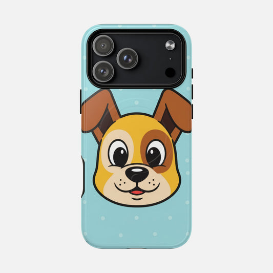 Cute Puppy Phone Case — Tough Magnetic Protective iPhone Cover