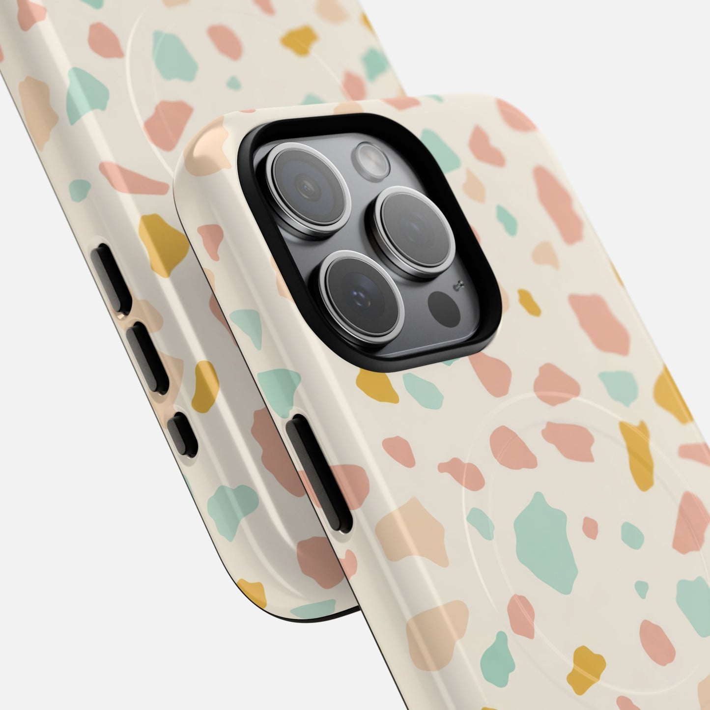 Terrazzo Pastel iPhone Case — Tough Magnetic | MagSafe Compatible