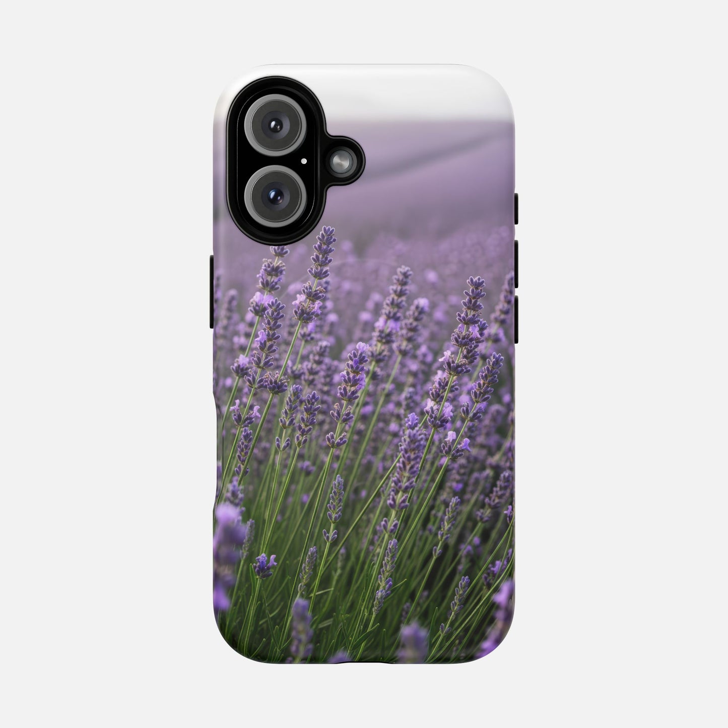 Lavender Field Phone Case — Tough Magnetic Protective Case iPhone 16 Matte Phone Case