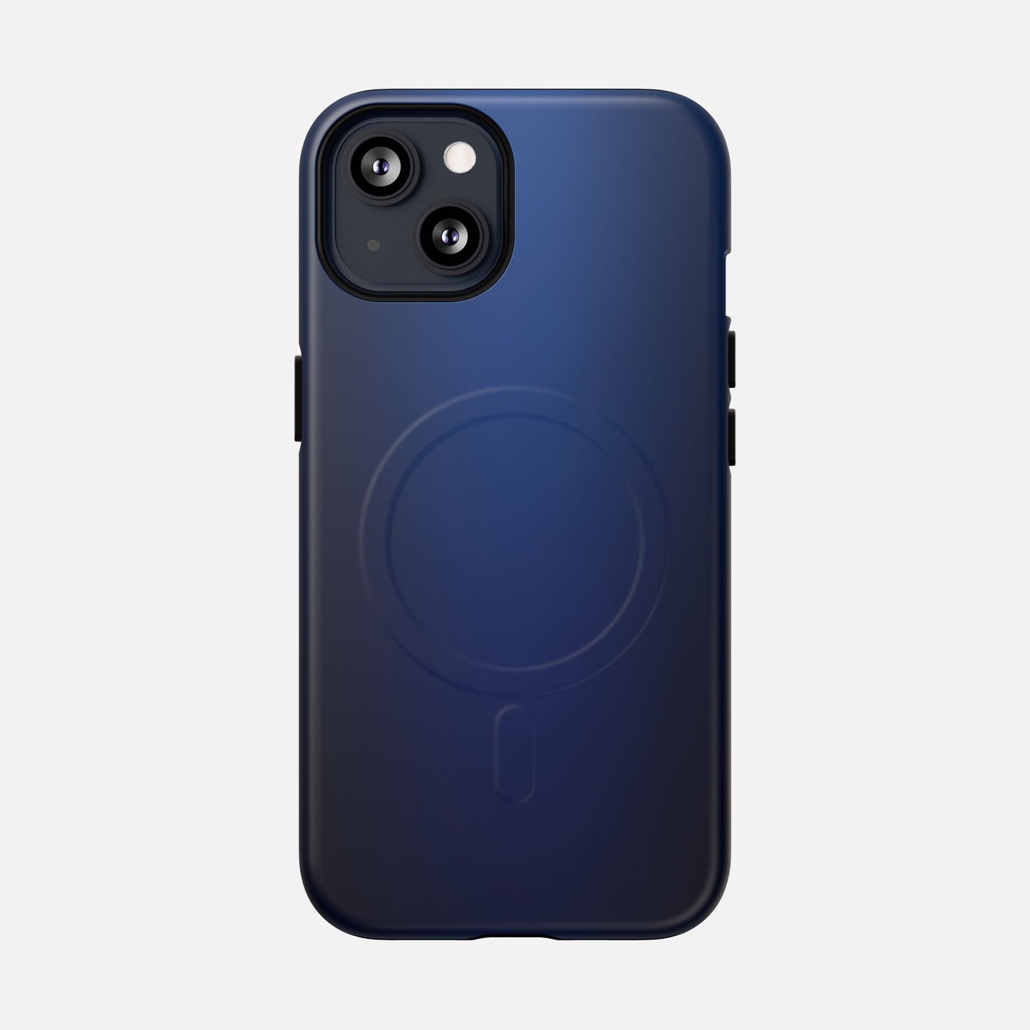 Smooth Dark Blue iPhone Case — Tough Magnetic | MagSafe Compatible