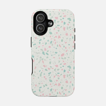 Terrazzo Pastel iPhone Case — Tough Magnetic | MagSafe Compatible