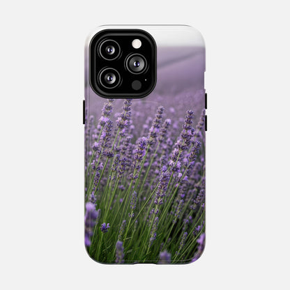 Lavender Field iPhone Case — Tough Magnetic | MagSafe Compatible