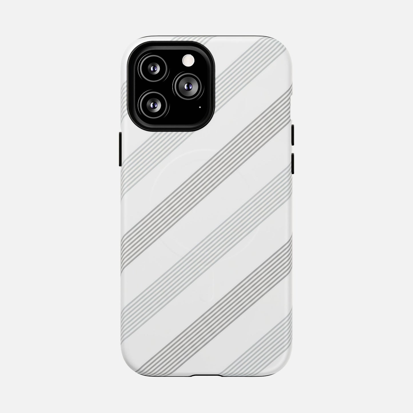 Minimal Diagonal Stripe iPhone Case — Tough Magnetic | MagSafe Compatible