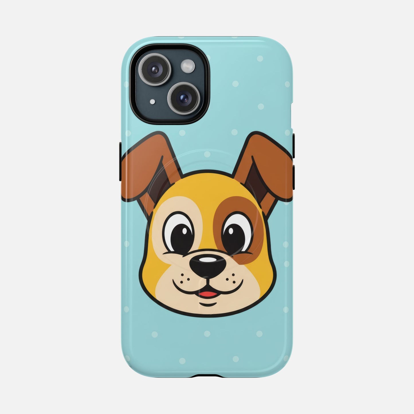 Cute Puppy iPhone Case — Tough Magnetic | MagSafe Compatible