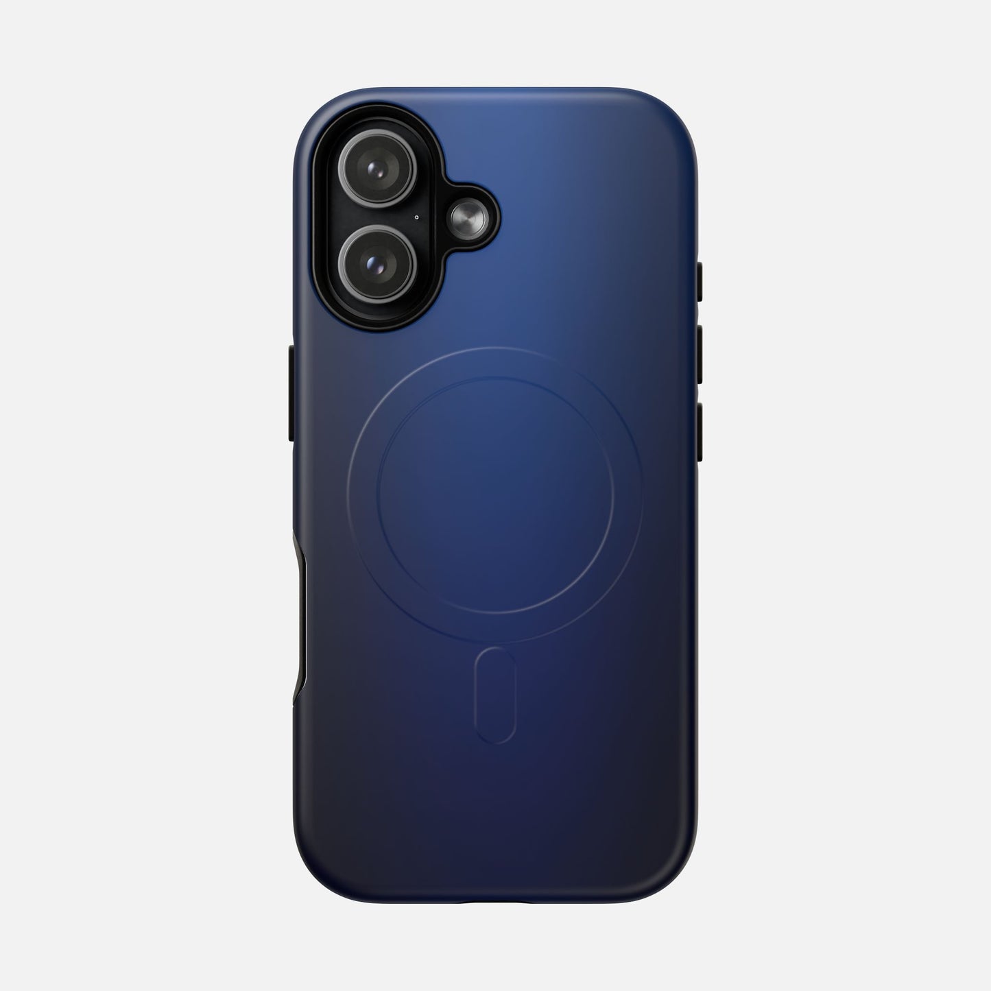 Smooth Dark Blue iPhone Case — Tough Magnetic | MagSafe Compatible