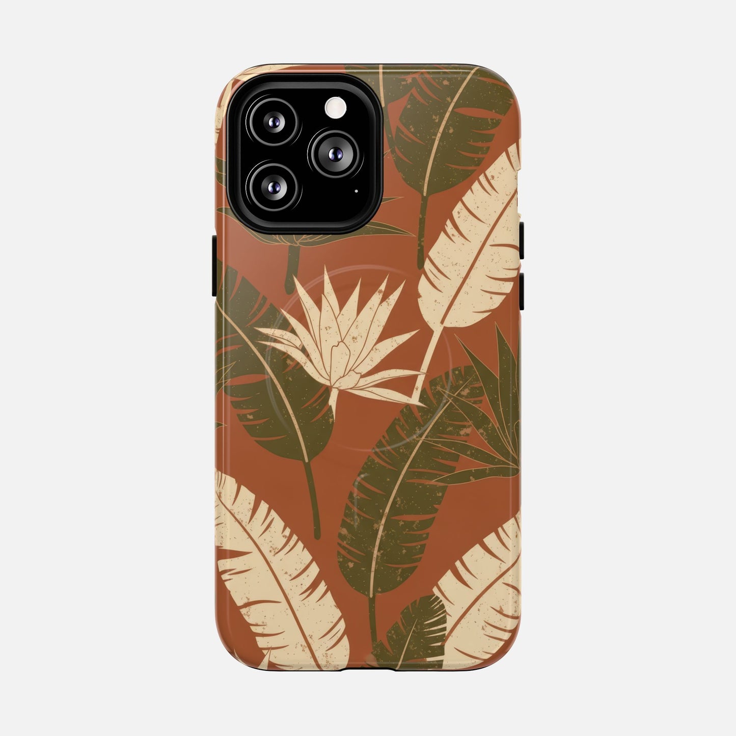 Tropical Leaf iPhone Case — Tough Magnetic | MagSafe Compatible