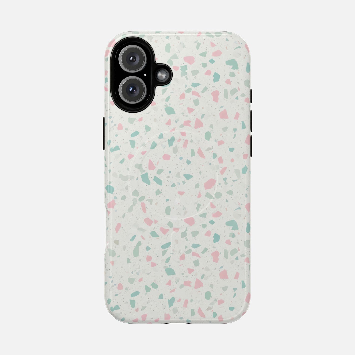 Terrazzo Pastel iPhone Case — Tough Magnetic | MagSafe Compatible