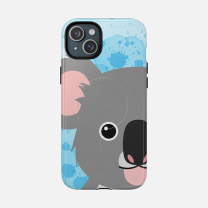 Cute Cartoon Koala iPhone Case — Tough Magnetic | MagSafe Compatible