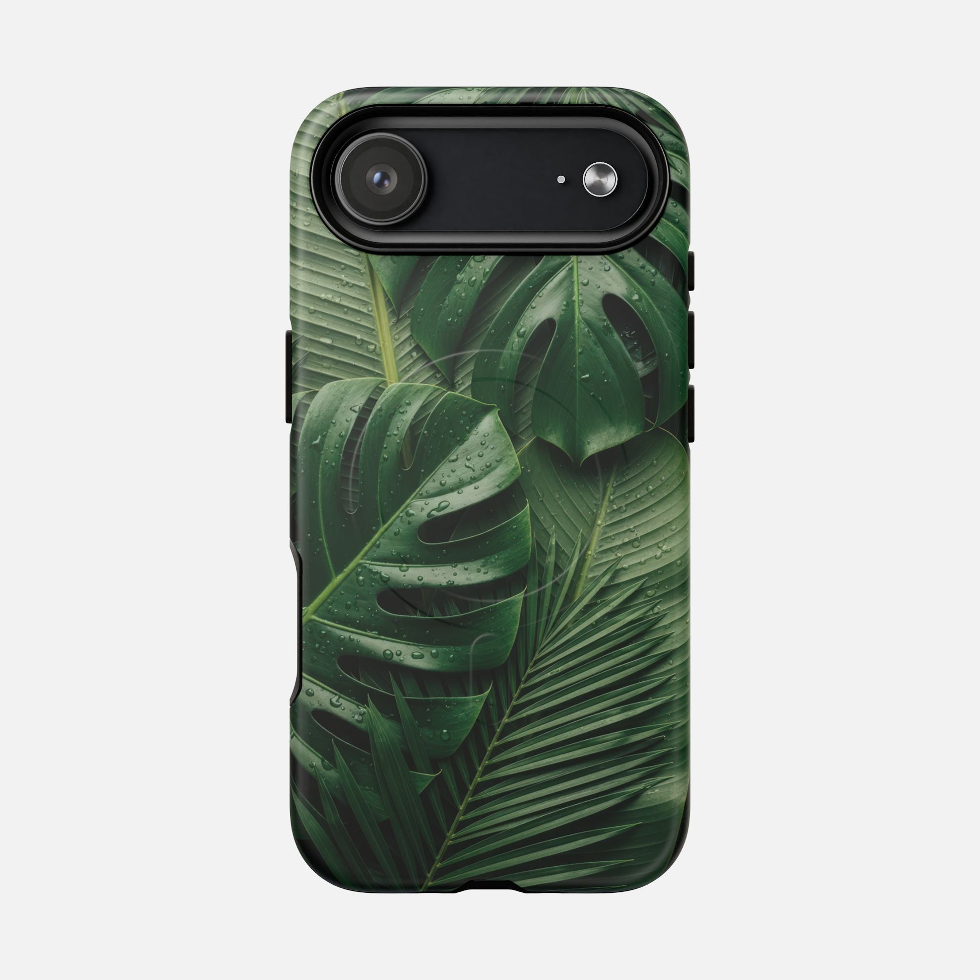 Tropical Monstera Magnetic Phone Case — Tough Protective iPhone Cover iPhone 17 Air Matte Phone Case