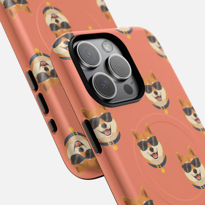 Cool Shiba iPhone Case — Tough Magnetic | MagSafe Compatible