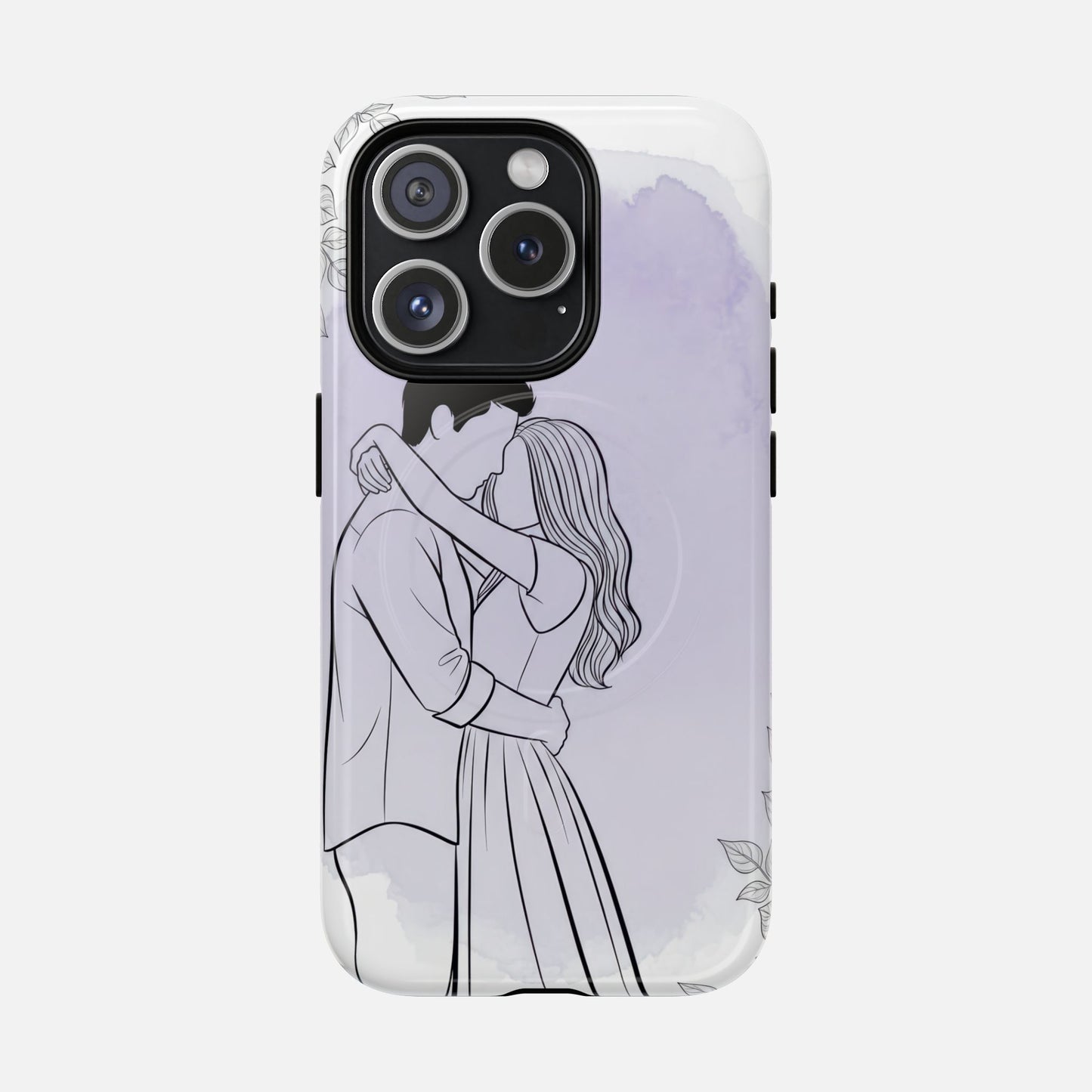 Romantic Couple iPhone Case — Tough Magnetic | MagSafe Compatible