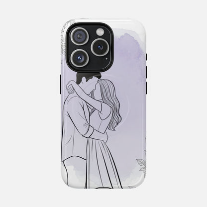 Romantic Couple iPhone Case — Tough Magnetic | MagSafe Compatible
