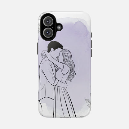 Romantic Couple iPhone Case — Tough Magnetic | MagSafe Compatible