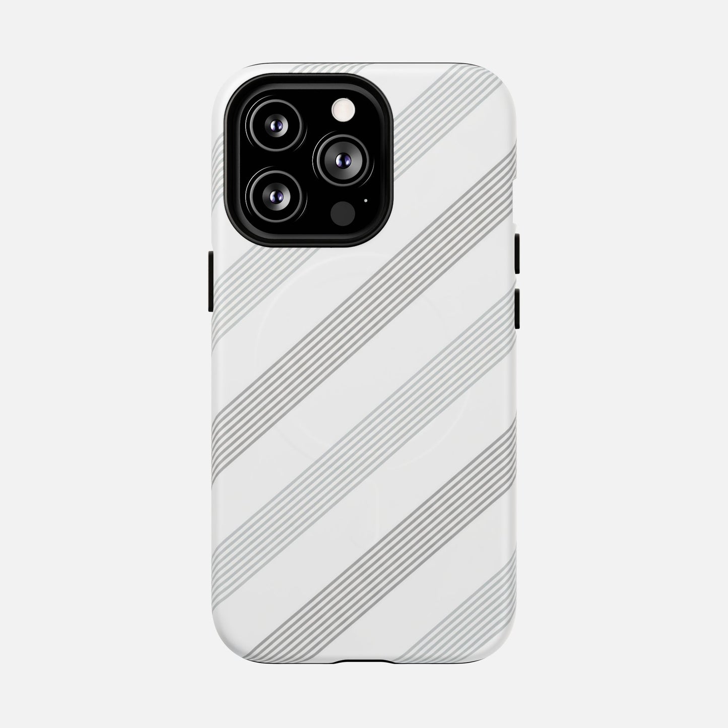 Minimal Diagonal Stripe iPhone Case — Tough Magnetic | MagSafe Compatible