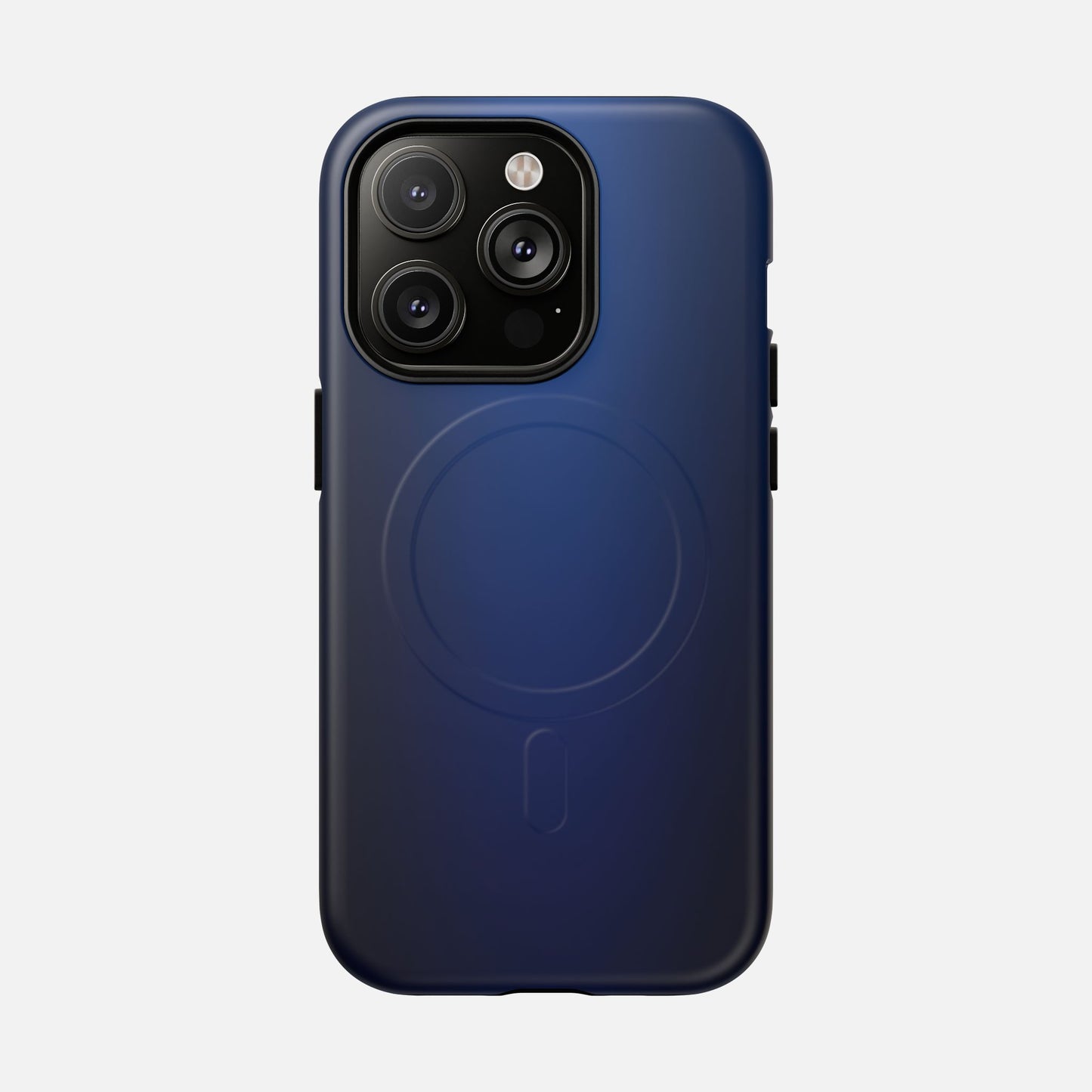 Smooth Dark Blue iPhone Case — Tough Magnetic | MagSafe Compatible