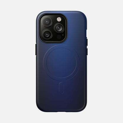 Smooth Dark Blue iPhone Case — Tough Magnetic | MagSafe Compatible