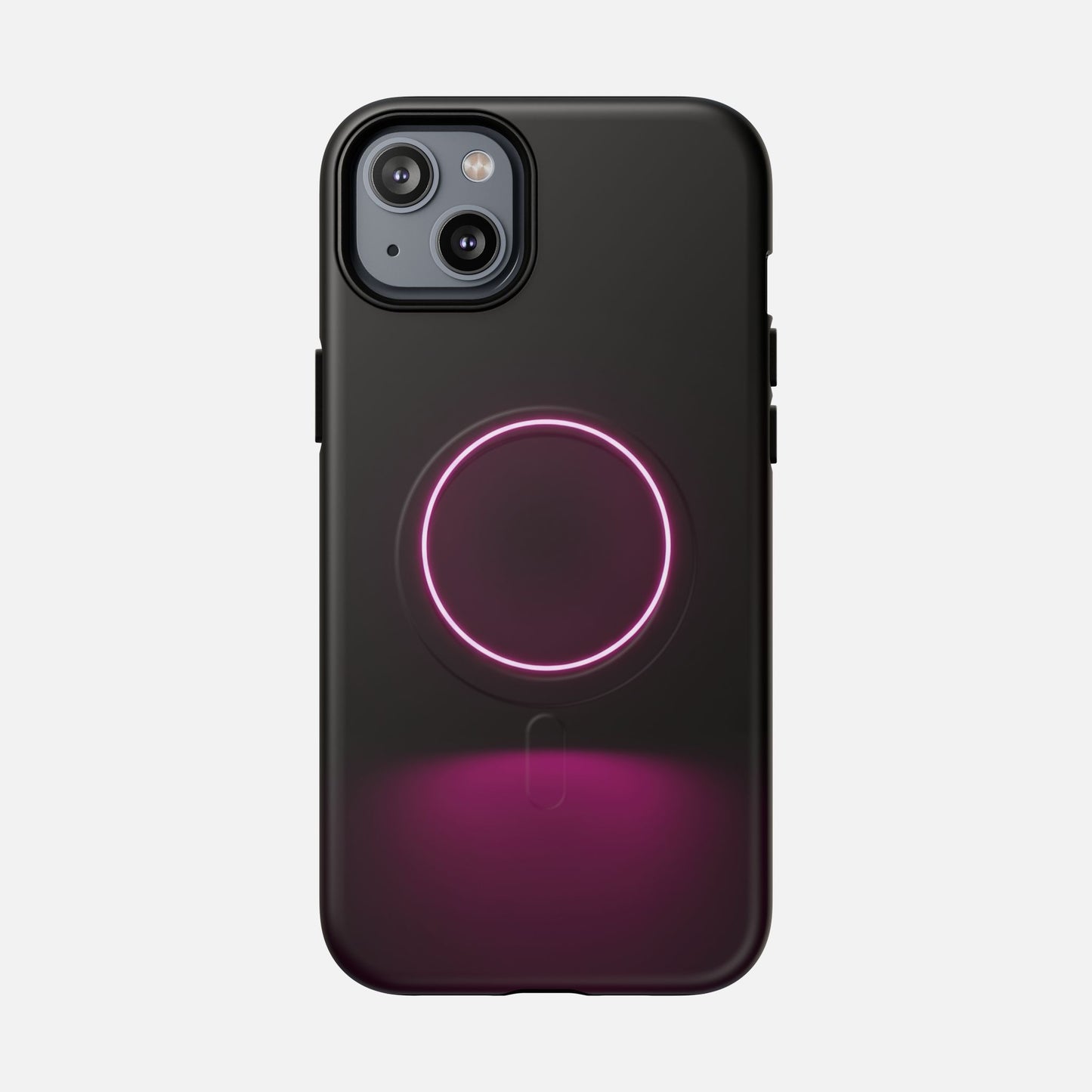 Neon Ring iPhone Case — Tough Magnetic | MagSafe Compatible