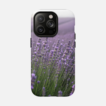 Lavender Field iPhone Case — Tough Magnetic | MagSafe Compatible