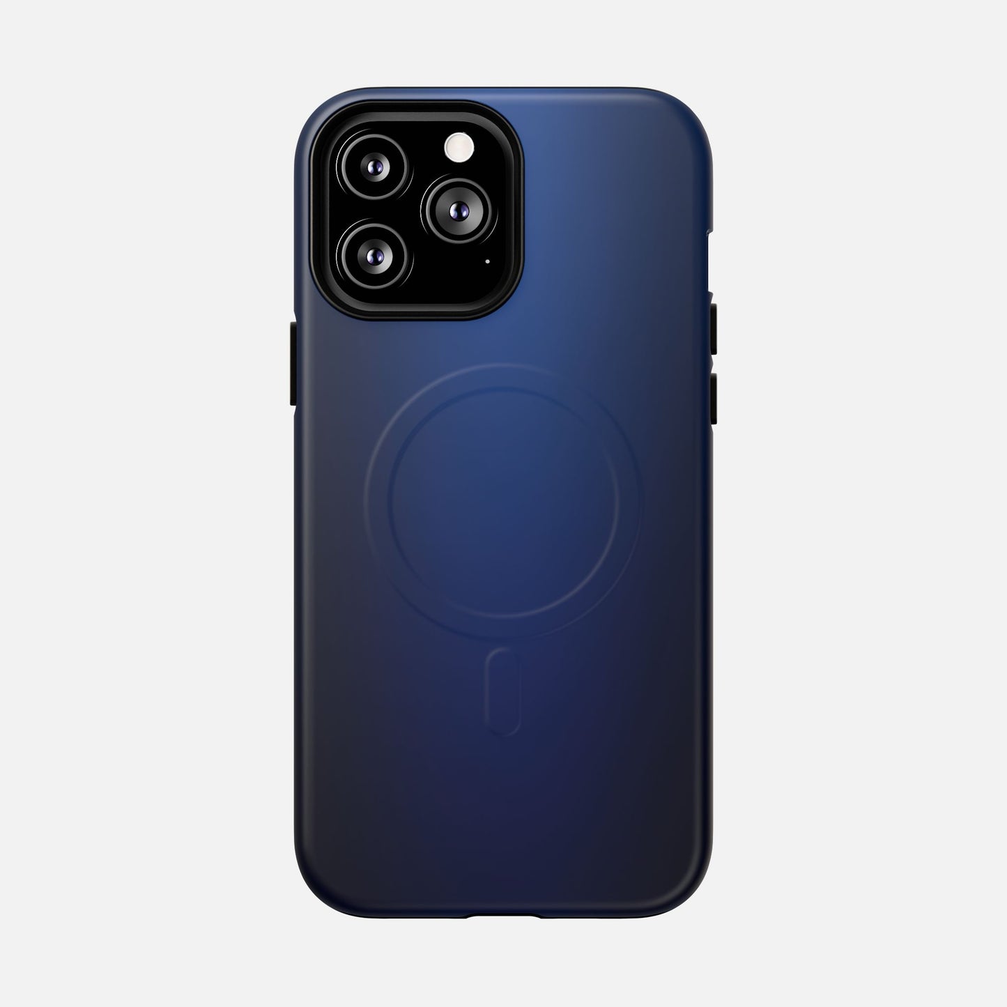 Smooth Dark Blue iPhone Case — Tough Magnetic | MagSafe Compatible