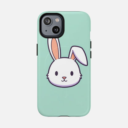 Cute Rabbit iPhone Case — Tough Magnetic | MagSafe Compatible