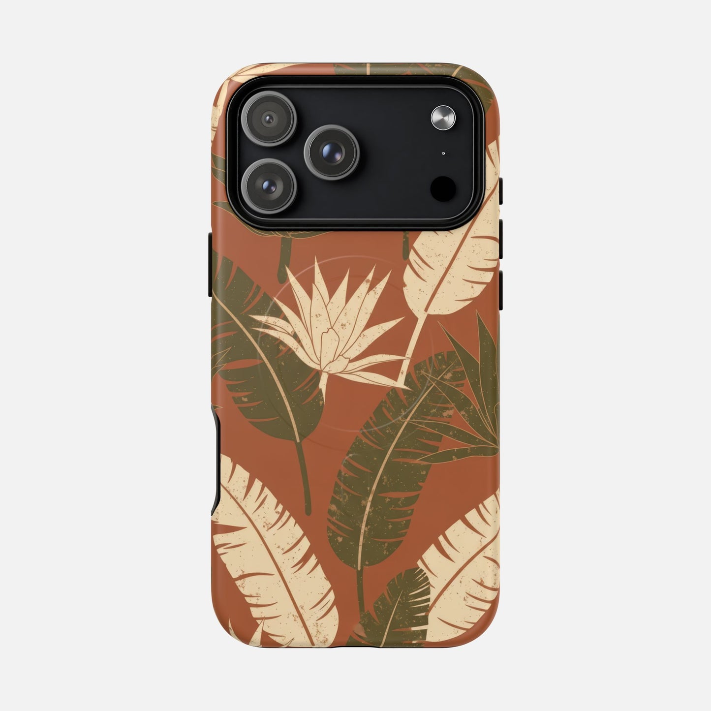 Tropical Leaf iPhone Case — Tough Magnetic | MagSafe Compatible