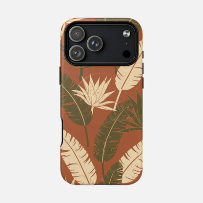 Tropical Leaf iPhone Case — Tough Magnetic | MagSafe Compatible