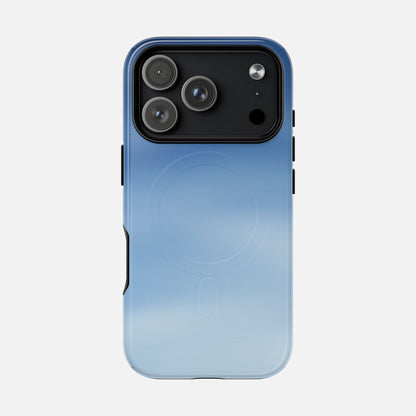 Gradient Blue iPhone Case — Tough Magnetic | MagSafe Compatible