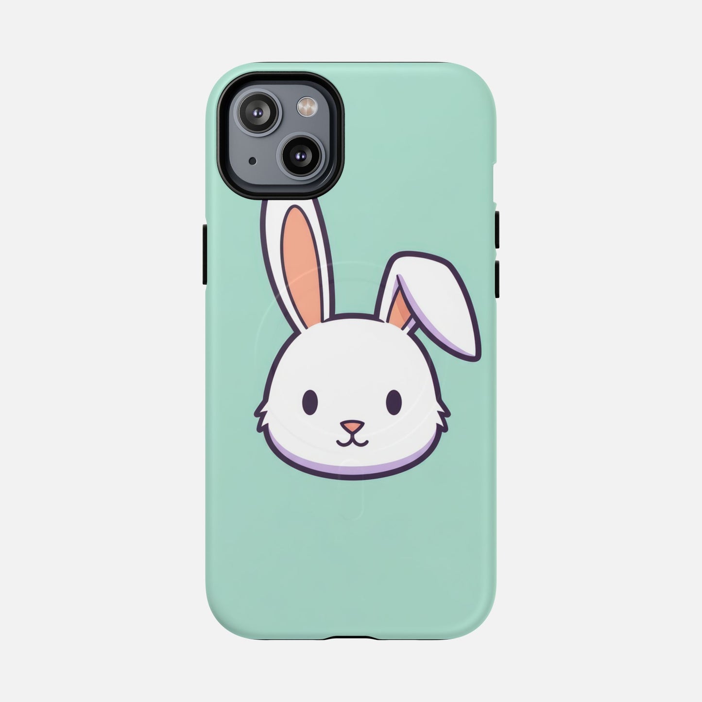 Cute Rabbit iPhone Case — Tough Magnetic | MagSafe Compatible