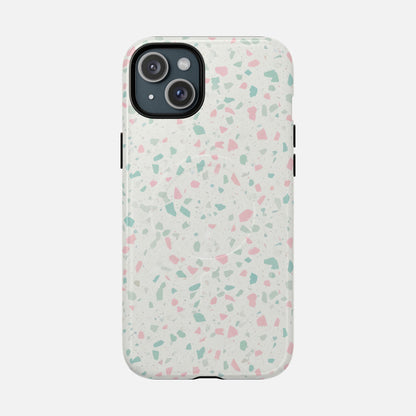 Terrazzo Pastel iPhone Case — Tough Magnetic | MagSafe Compatible
