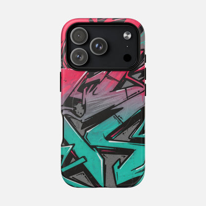 Graffiti Street Art Tough Magnetic Phone Case iPhone 17 Pro Matte Phone Case