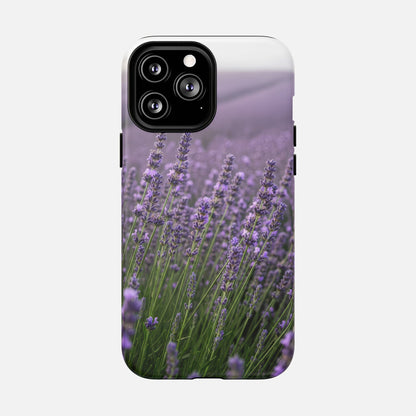Lavender Field iPhone Case — Tough Magnetic | MagSafe Compatible